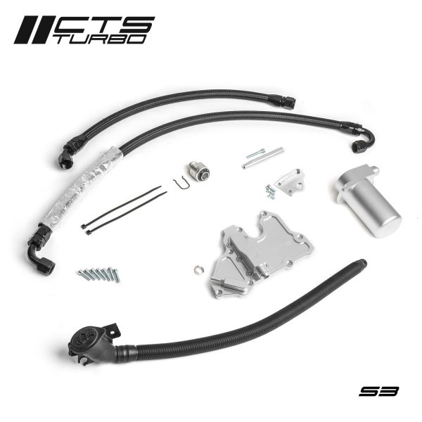 CTS Turbo MK7 Golf R / 8V S3 Catch Can Kit - Image 2