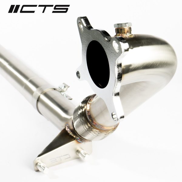 CTS Turbo MK6 Golf R 2.0T, MK2 Audi TT Quattro/TT-S 2.0T, 8P A3 Quattro/S3 2.0T Race Downpipe - Image 2