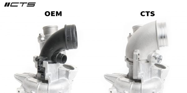 CTS Turbo 1.8T/2.0T MQB Gen3 High-Flow Turbo Inlet Pipe - Image 4