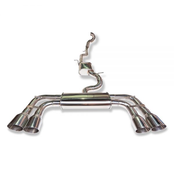 CTS Turbo VW MK7/7.5 Golf R 3" Turboback High-Flow Cat - Image 2