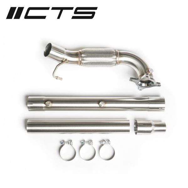 CTS Turbo Audi/VW 2.0T FWD Exhaust RACE Downpipe (MK5, MK6, 8P A3, 8J TT) - Image 2