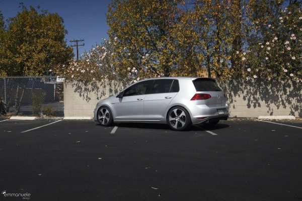 Emmanuele Design VW MK7/Audi 8V Lowering Spring Kit with rear spring pads (MQB Golf, GTI, Golf R, A3, S3) - Image 3