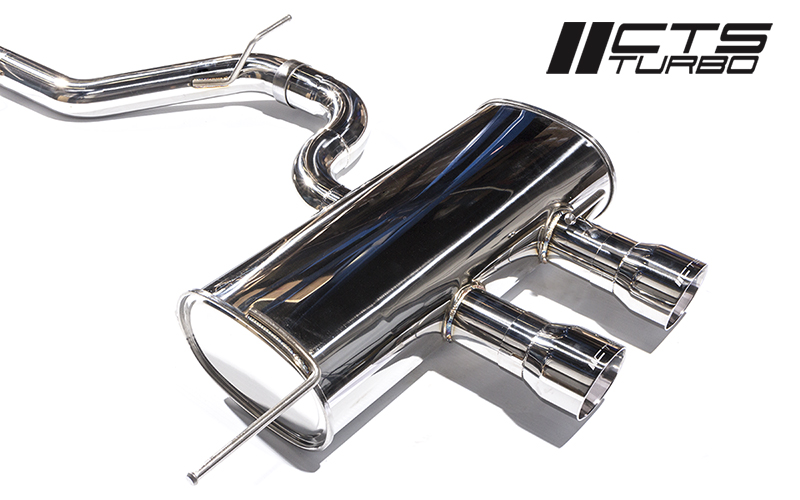 CTS Golf MK6 Golf 3" Cat Back Exhaust CTS TURBO