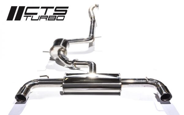 CTS Turbo VW MK6 GTI 3" Turbo Back Exhaust High-Flow Cat
