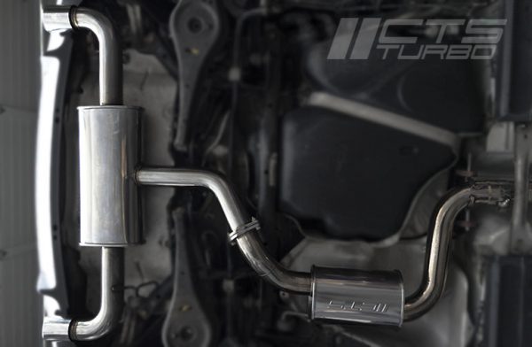 CTS Turbo VW MK6 GTI 3" Turbo Back Exhaust High-Flow Cat - Image 4