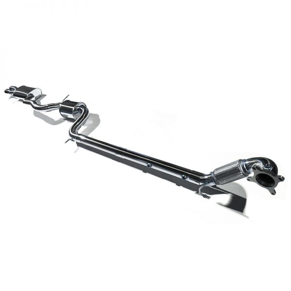 CTS Turbo VW MK6 Jetta 2.0TSI Gen1 3" Turbo-back Exhaust with High-Flow Cat - Image 3