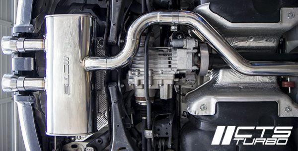 CTS Turbo VW MK6 Golf R 3" Turbo Back Exhaust High-Flow Cat - Image 5
