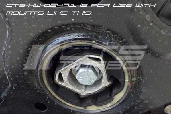 CTS Turbo MK7/MK8 VW/Audi Billet Torque Arm Insert Type 1 (2015 and 2022) - Image 4