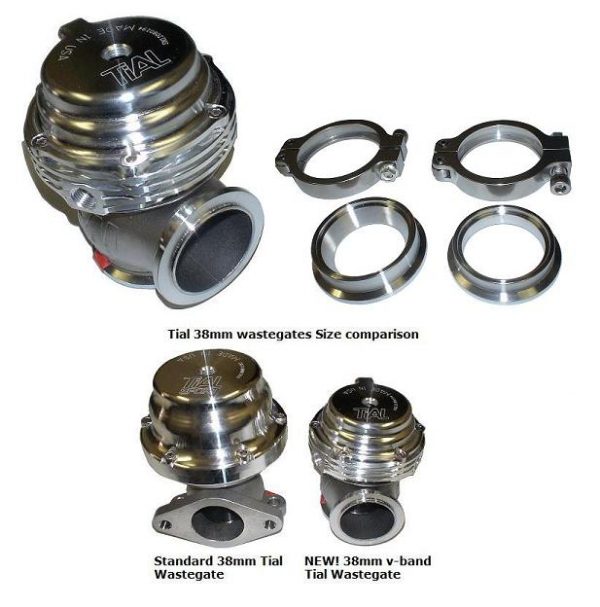 TiAL MVS wastegate all spring - silver
