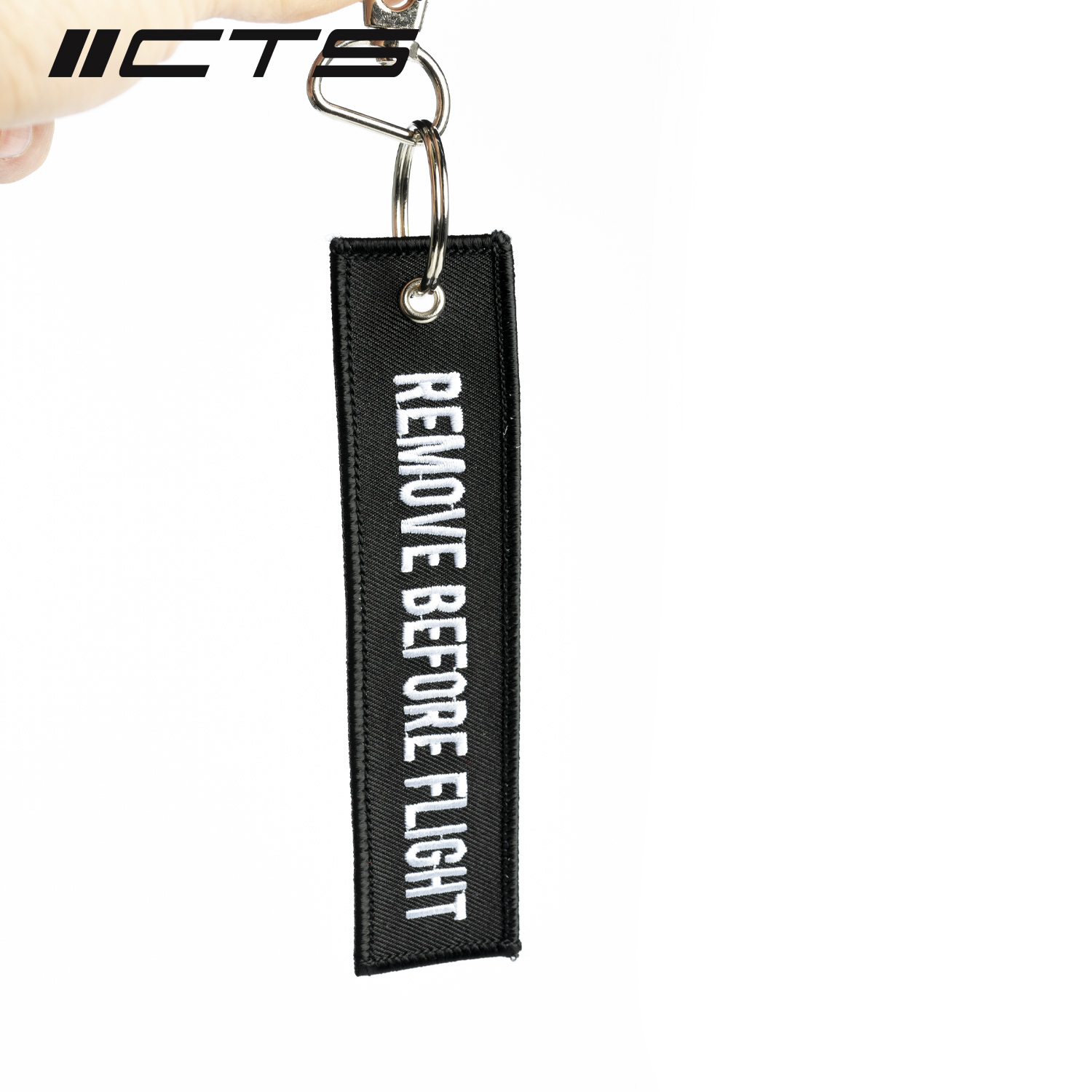 CTS Turbo Flight Tag – “Remove Before Flight” – Black