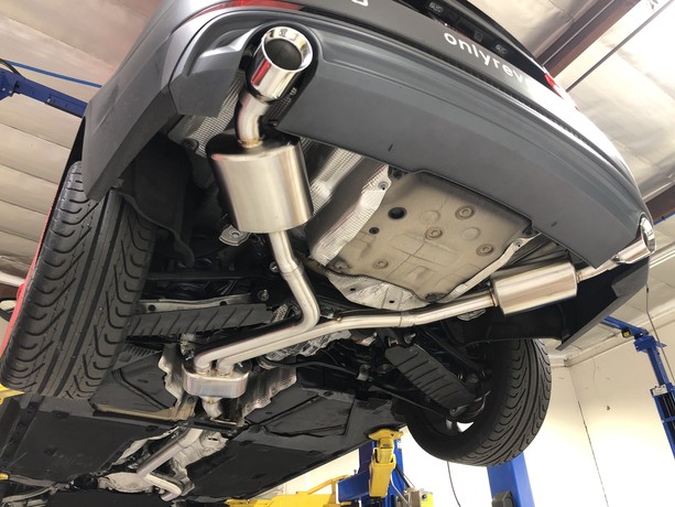 CTS Turbo B9 Audi A4 2.0T Catback Exhaust System 2017 2019