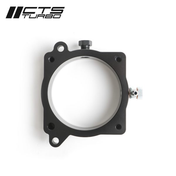 CTS Turbo RS3/TTRS (8V.2/8S) 2018+ Throttle Body Spacer with Boost Tap and Meth Injection Port - Image 2