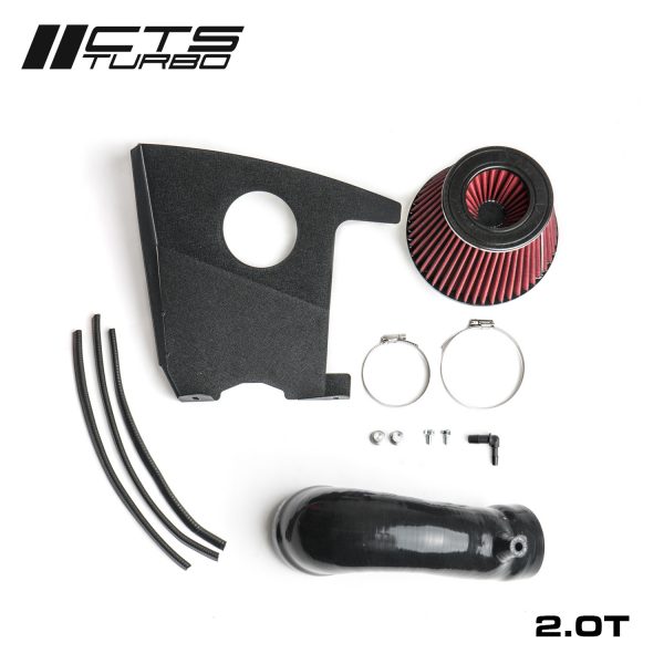 CTS TURBO B9 AUDI A4, AllRoad, A5, S4, S5, RS4, RS5 HIGH-FLOW INTAKE (6" Velocity Stack) - Image 4
