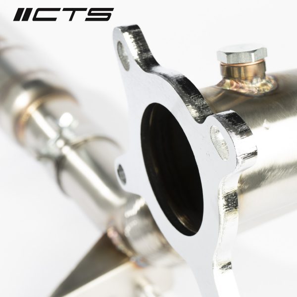 CTS Turbo MK6 Golf R 2.0T, MK2 Audi TT Quattro/TT-S 2.0T, 8P A3 Quattro/S3 2.0T High Flow CAT Downpipe - Image 7