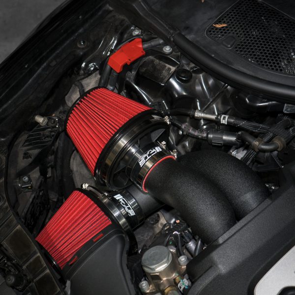 CTS TURBO C7 S6/S7/RS7 Dual 3" intake Kit with 6" Velocity Stack - Image 2