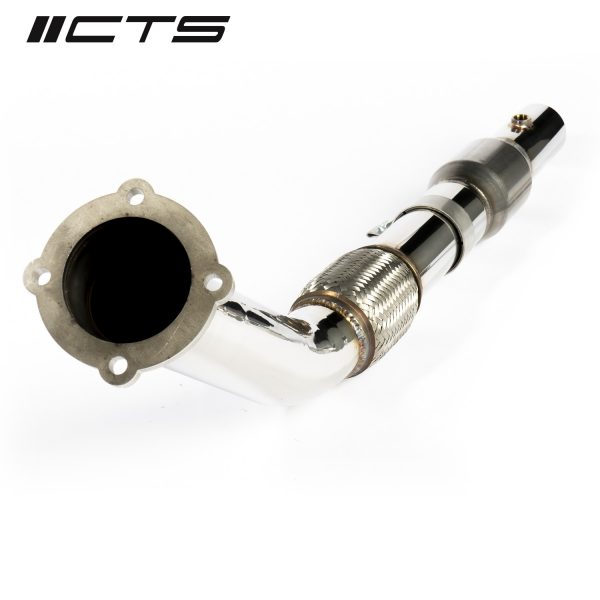 CTS Turbo MK4 1.8T Downpipe High-Flow Cat - Image 2