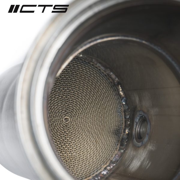 CTS Turbo 4.5" HIGH-FLOW CAT for MK5/A90/A91 2020+ Toyota Supra - Image 4