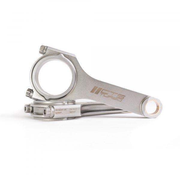 CTS Turbo Connecting Rods VW & Audi 144x20 Tapered Rifle Drilled | Fits MK5/B7 FSI 2.0T EA113 With Stock Pistons - Image 2