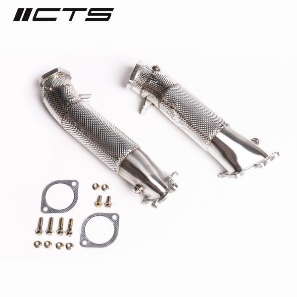 CTS Turbo Nissan R35 GT-R Cast Stainless Steel 3.5" Downpipes