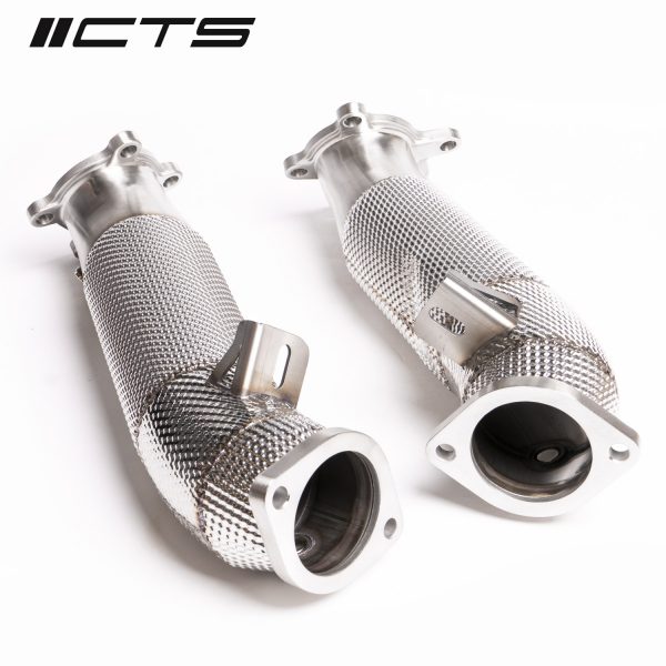 CTS Turbo Nissan R35 GT-R Cast Stainless Steel 3.5" Downpipes - Image 7