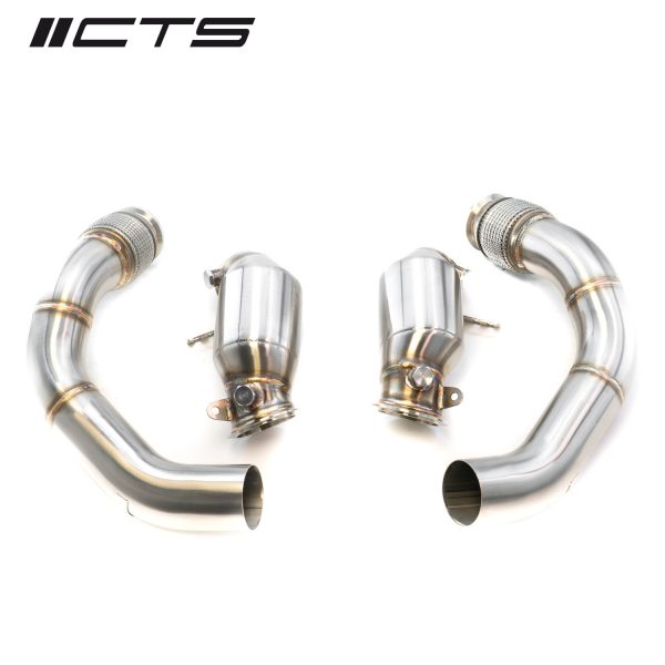 CTS Turbo BMW F90 M5/M5C & BMW G15/G16 M8/M8C HIGH-FLOW CATS DOWNPIPE SET