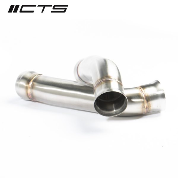 CTS TURBO MERCEDES-BENZ AMG W205/M177 C63/63S DOWNPIPES HIGH-FLOW CATS - Image 2