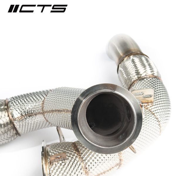 CTS Turbo BMW S63 F10 M5/M5C & F06/F12/F13 M6/M6C Downpipes - Image 2