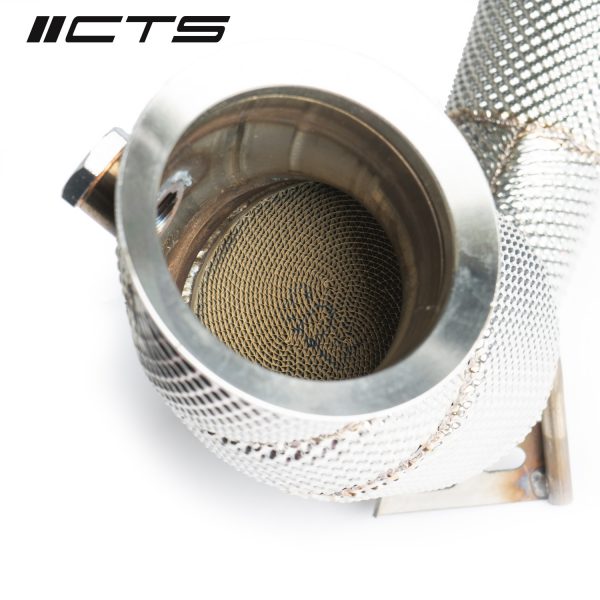 CTS TURBO MERCEDES-BENZ AMG W205/M177 C63/63S DOWNPIPES HIGH-FLOW CATS - Image 3