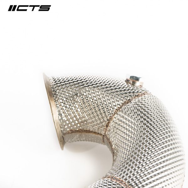 CTS Turbo 3.5" Downpipe High-Flow CAT for Mercedes-Benz M133 A45/CLA45/GLA45 AMG - Image 6