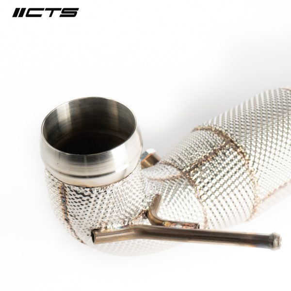 CTS Turbo 3.5" Downpipe High-Flow CAT for Mercedes-Benz M133 A45/CLA45/GLA45 AMG - Image 5