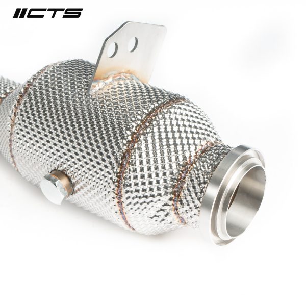 CTS Turbo HIGH-FLOW cat set for Mercedes Benz C43 C400 C450 E43 E400 E450 with M276 engine - Image 2