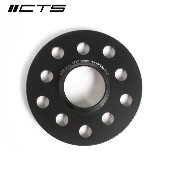 CTS Turbo Hubcentric Wheel Spacers (with Lip) +10mm | 5x100 | 5x112 CB 57.1 - VW/AUDI - Image 2