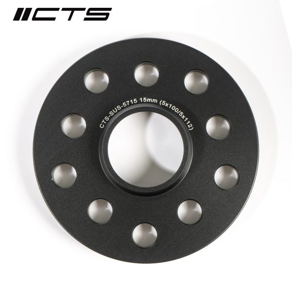 CTS Turbo Hubcentric Wheel Spacers (with Lip) +15mm | 5x100 | 5x112 CB 57.1 - VW/AUDI - Image 2