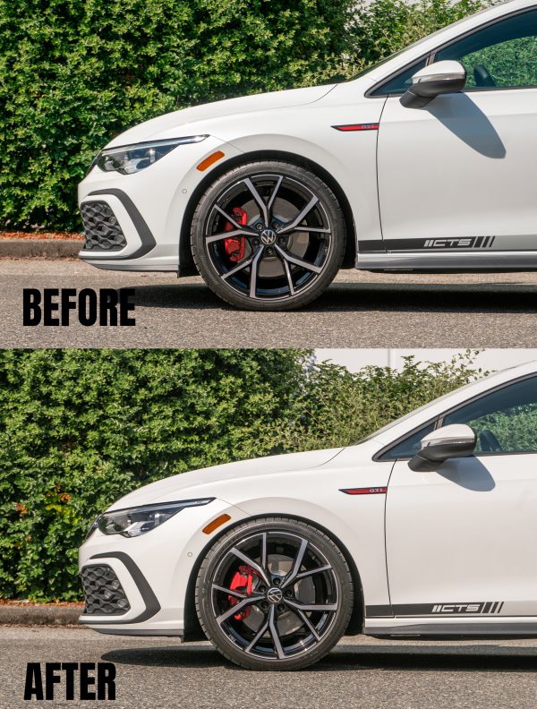 CTS Turbo MK8 Golf GTI Lowering Spring Set - Image 6
