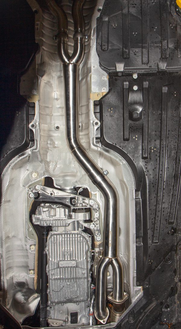 CTS Turbo BMW S58 G80 M3/G82/G83 M4 Single Mid Pipe with Brace - Image 4